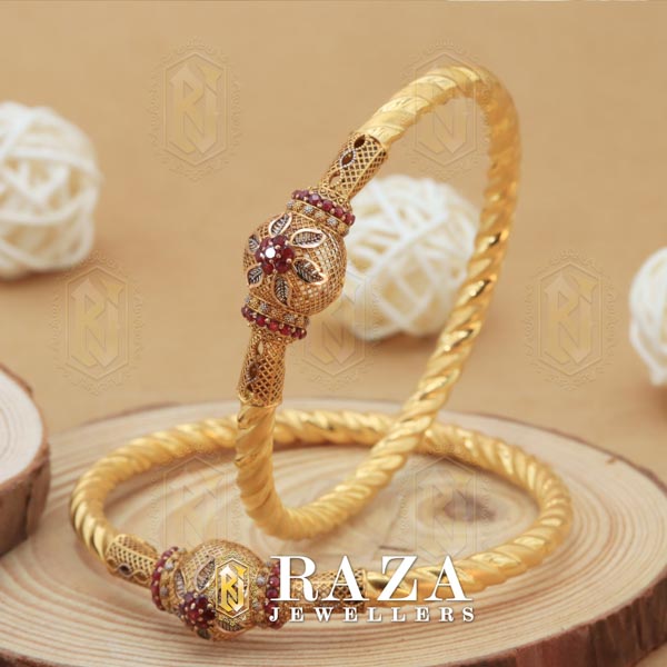 Shabnum Golden Bangles